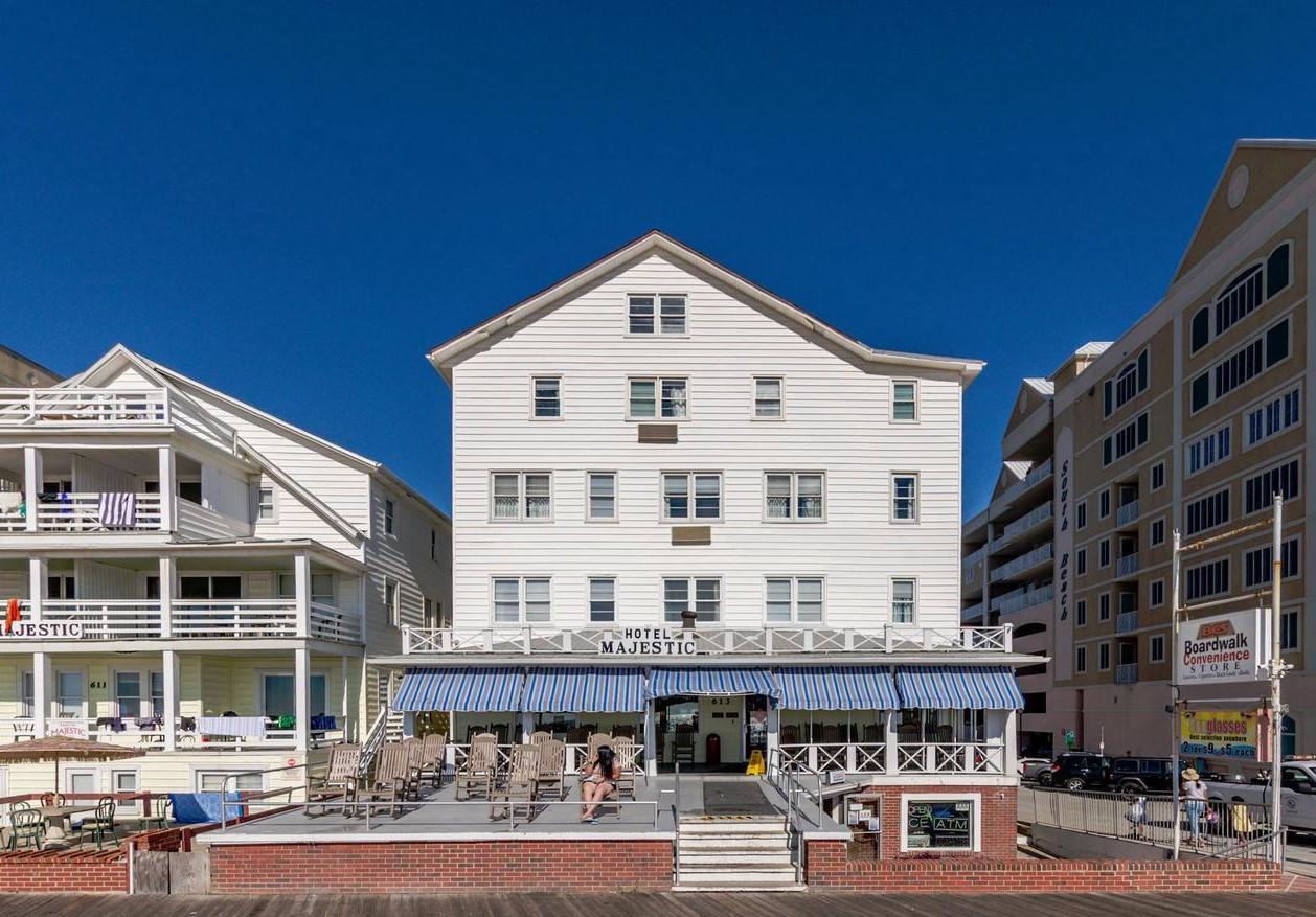 Majestic Hotel & Apartments Ocean City Exterior foto